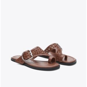 New 3.1 Phillip Lim Macrame Sandal Cocoa Sz 37